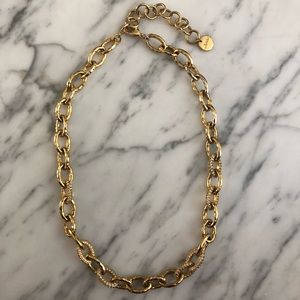 Stella & Dot chunky gold chain necklace